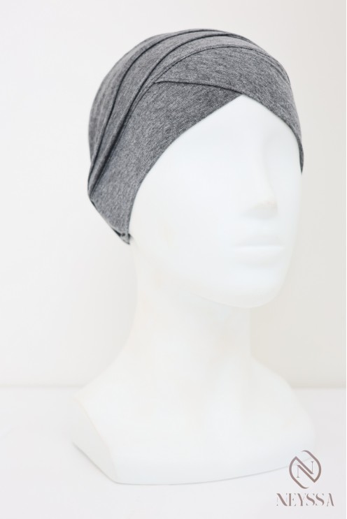 Turban croisé couvrir les cheveux, turban sous hijab, turban style