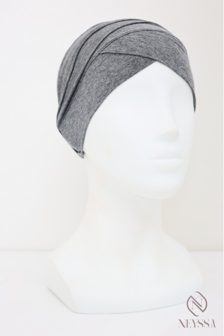 Turban croisé couvrir les cheveux, turban sous hijab, turban style