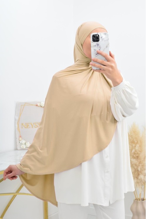 Hijab à enfiler jersey pour vos tenues du jour ou pour le sport