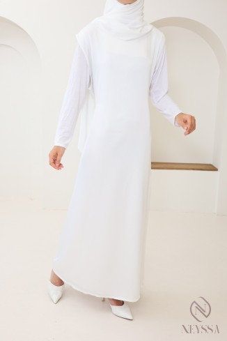 Unterkleid mit Satineffekt ideal zum Tragen für Kimono 2