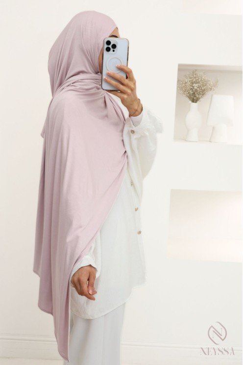 Hijab modal en coton opaque et léger idéal toute saison