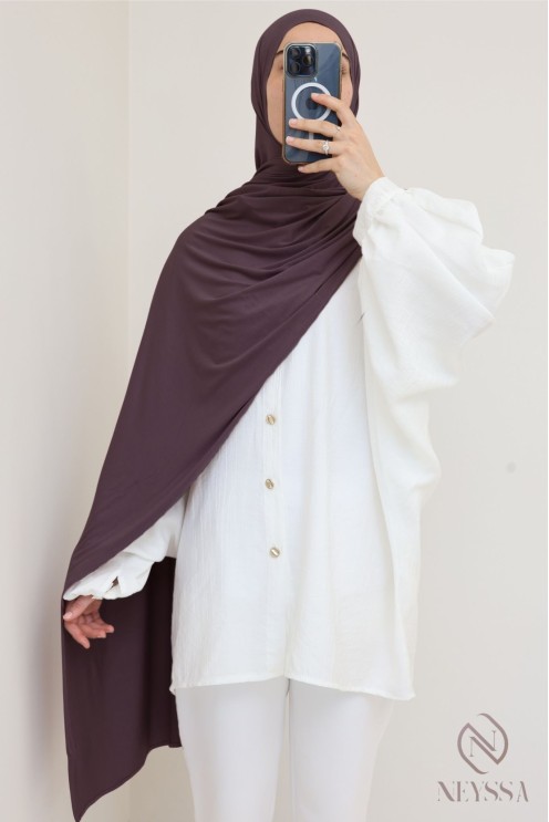 Modal-Hijab aus blickdichter, leichter Baumwolle für jede Jahreszeit