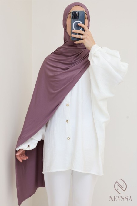 Modal-Hijab aus blickdichter, leichter Baumwolle für jede Jahreszeit