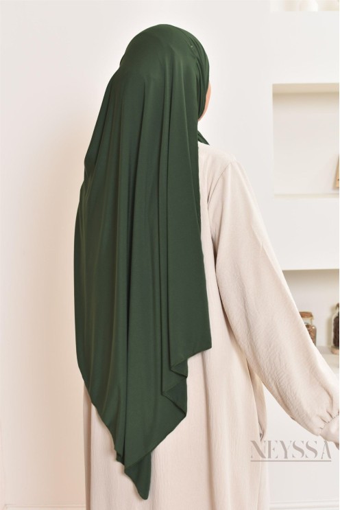 hijab à enfiler jersey premium, pratique et confortable, hijab pas cher