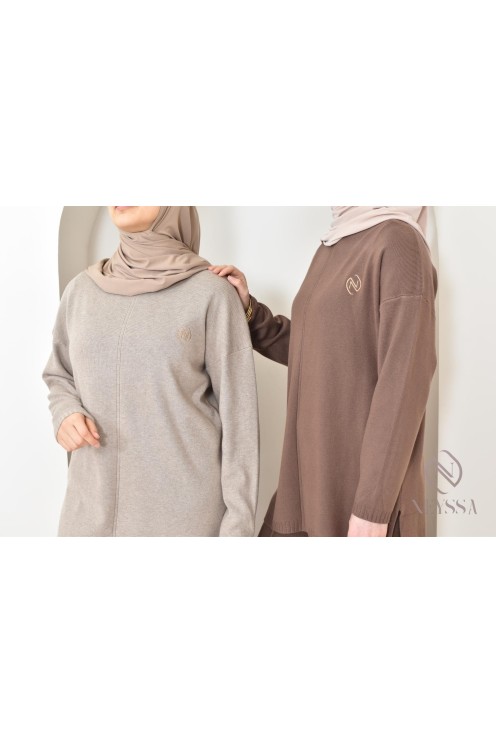 ensemble maille tissée 2 pièces pull avec pantalon, Neyssa Confection