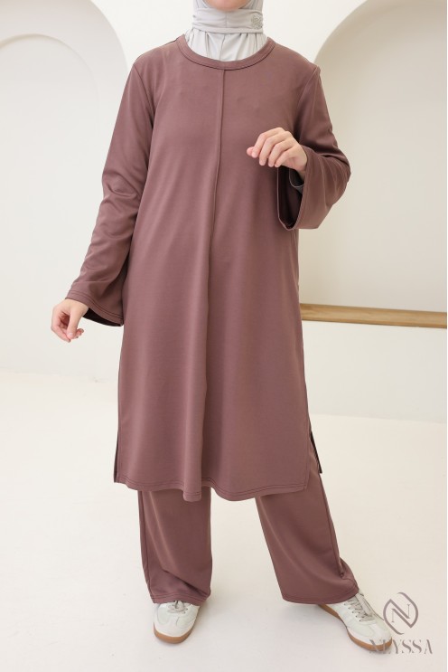 Tunika- und Hosen-Set für Hijabi, ideal für Herbst/Winter