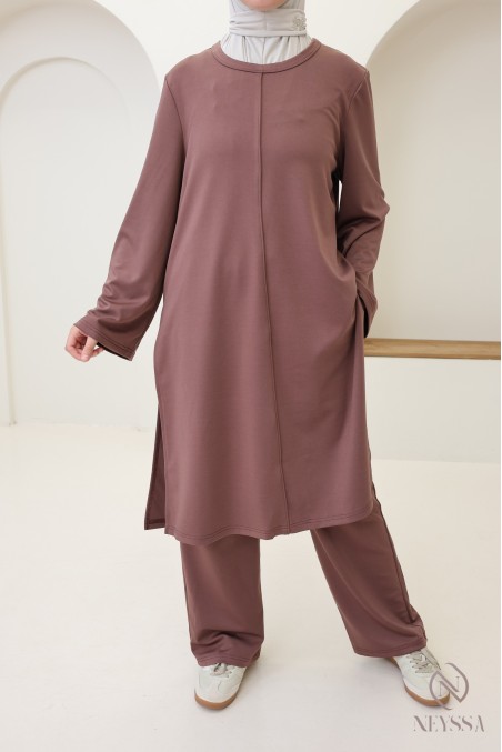 Tunika- und Hosen-Set für Hijabi, ideal für Herbst/Winter