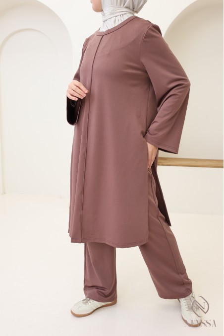 Tunika- und Hosen-Set für Hijabi, ideal für Herbst/Winter