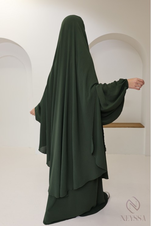abaya khimar extra long in jazz, Neyssa Confection, made in France