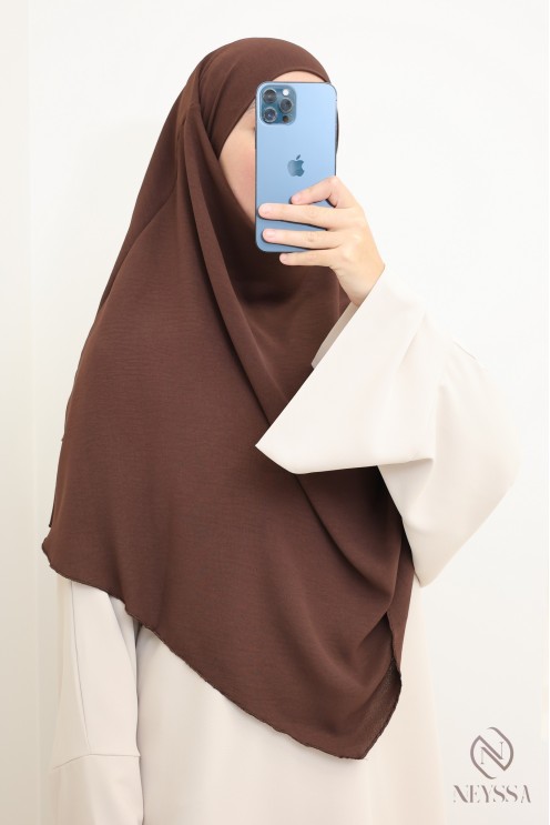 Lange Khimar 2 Jazzschleier für verschleierte muslimische Frau