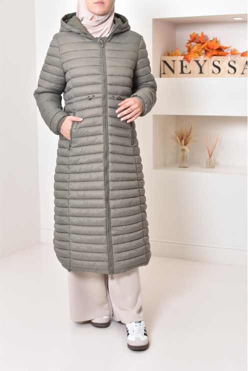 Langer Wendeparka, wasserabweisend ideal verschleierte Frauen Winter