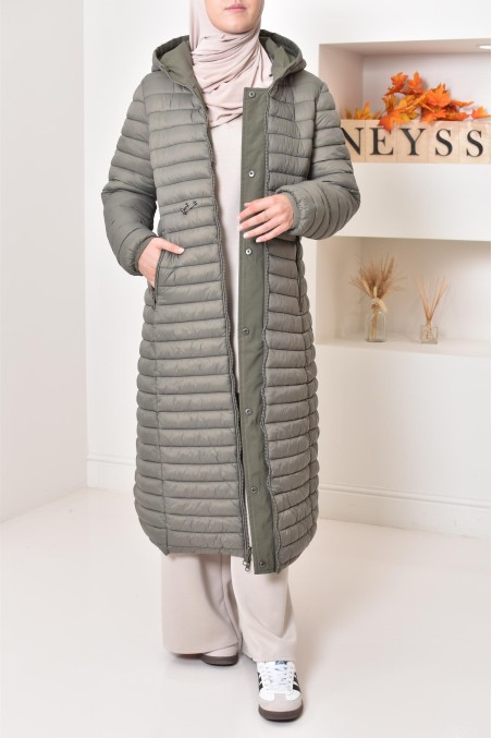 Langer Wendeparka, wasserabweisend ideal verschleierte Frauen Winter