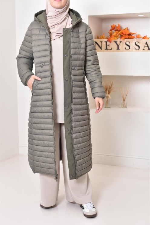 Langer Wendeparka, wasserabweisend ideal verschleierte Frauen Winter