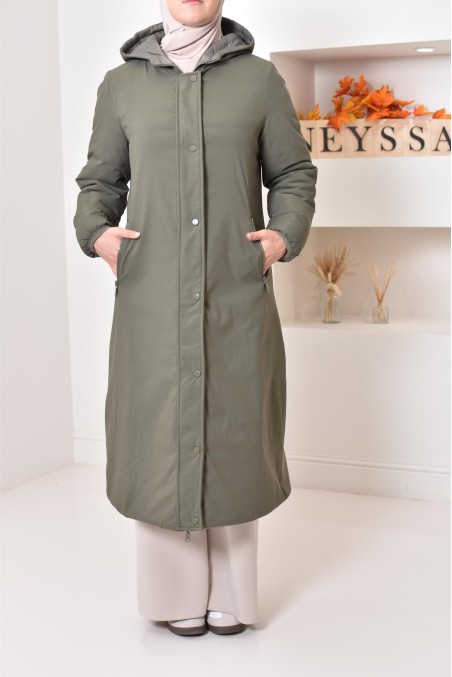 Langer Wendeparka, wasserabweisend ideal verschleierte Frauen Winter