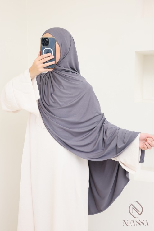 Modal-Hijab aus blickdichter, leichter Baumwolle für jede Jahreszeit