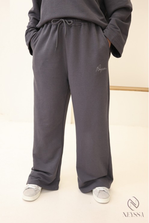 Lässiges Set aus T-Shirt und Hose, 100 % Baumwolle, Neyssa Création