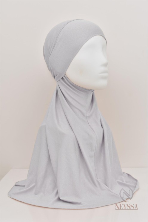 Hijab à nouer façon jilbab