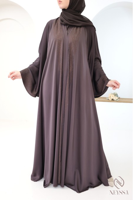 Kimono-Abaya Dubai mit ausgestelltem Schnitt