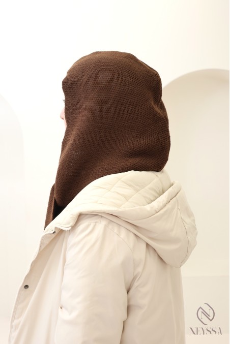 Essential Hood Scarf, schön warm, unverzichtbar für diesen Winter.