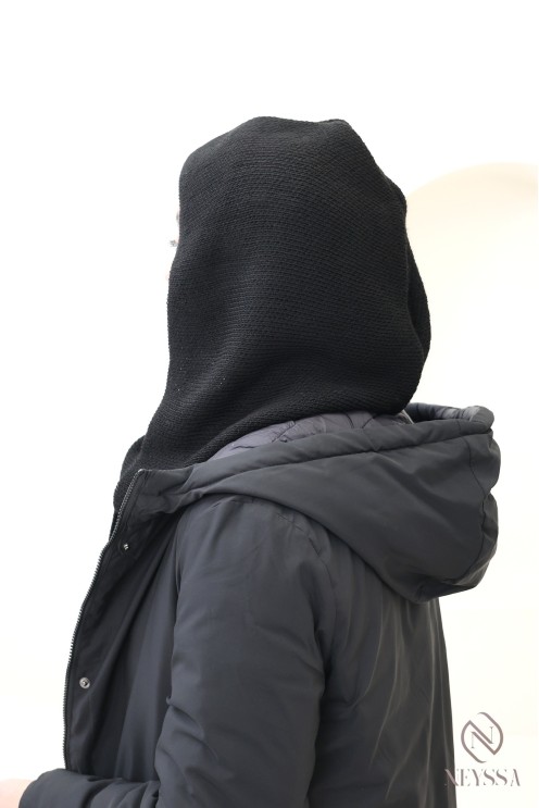 Écharpe cagoule parfaite pour hijabi, bien chaude, indispensable pour l'hiver