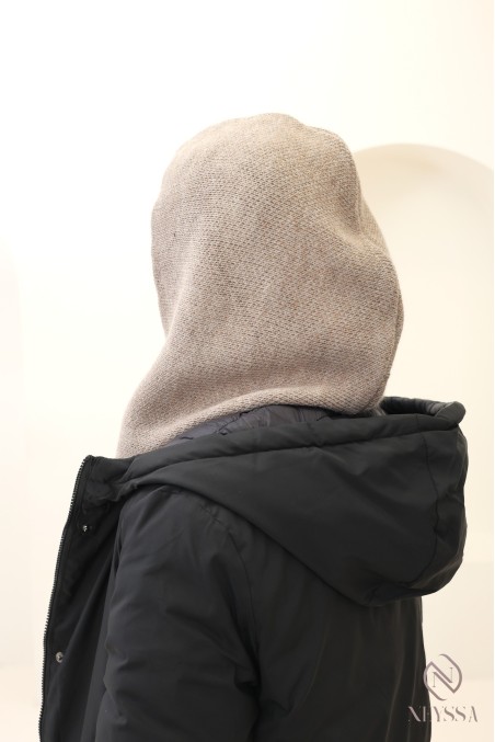 Écharpe cagoule parfaite pour hijabi, bien chaude, indispensable pour l'hiver