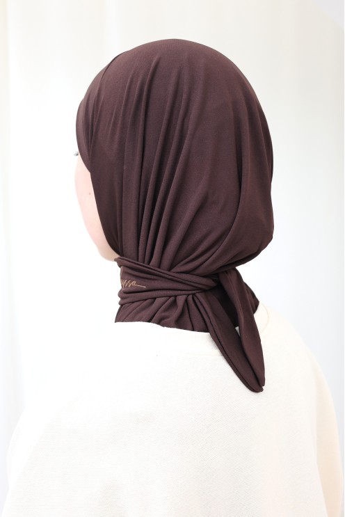 Hijab-Sturmhaube zum Überziehen von Neyssa, hochwertiger Jersey-Stoff