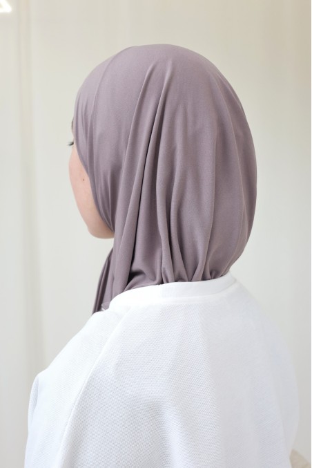 Hijab-Sturmhaube zum Überziehen von Neyssa, hochwertiger Jersey-Stoff