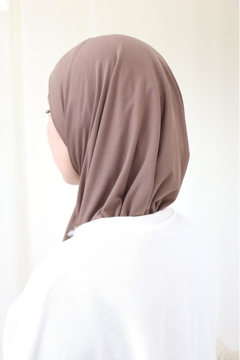 Slip-on hijab balaclava by Neyssa, premium jersey fabric