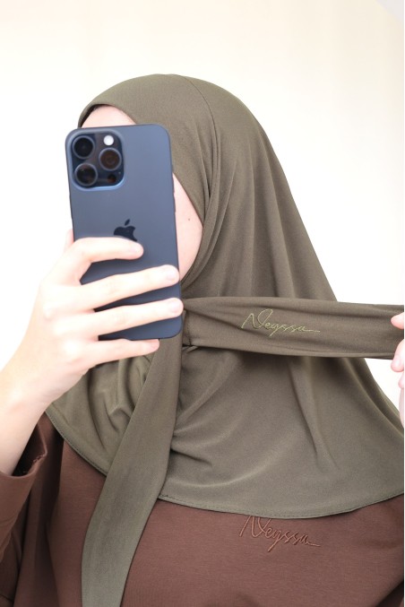 hijab hood in premium jersey ideal for everyday wear