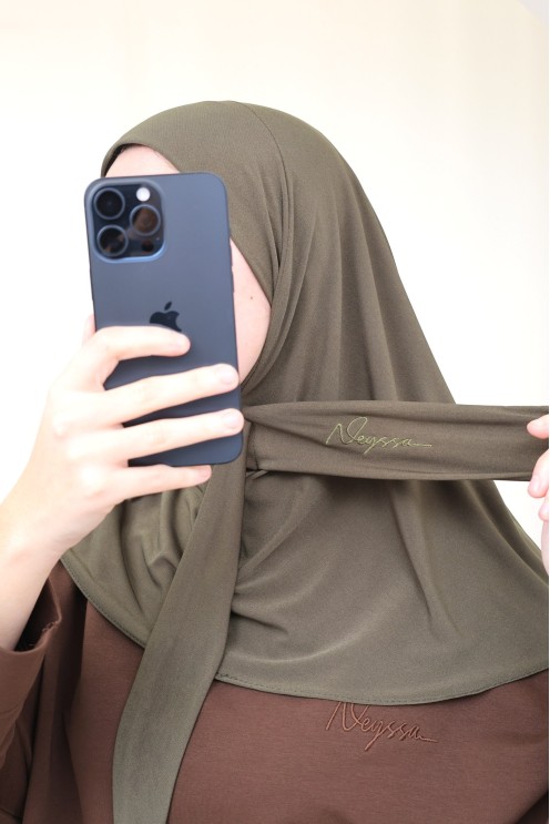 hijab hood in premium jersey ideal for everyday wear