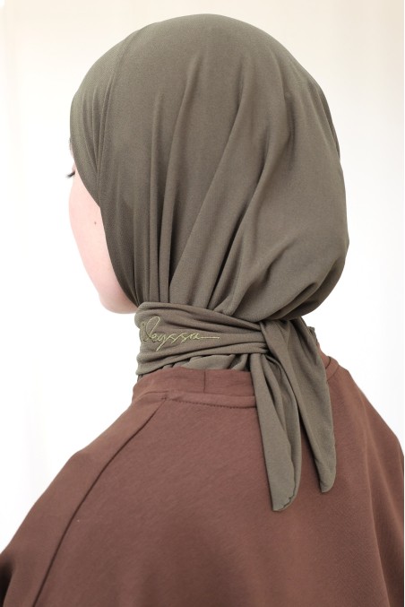 Slip-on hijab balaclava by Neyssa, premium jersey fabric