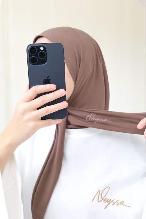 hijab hood in premium jersey ideal for everyday wear