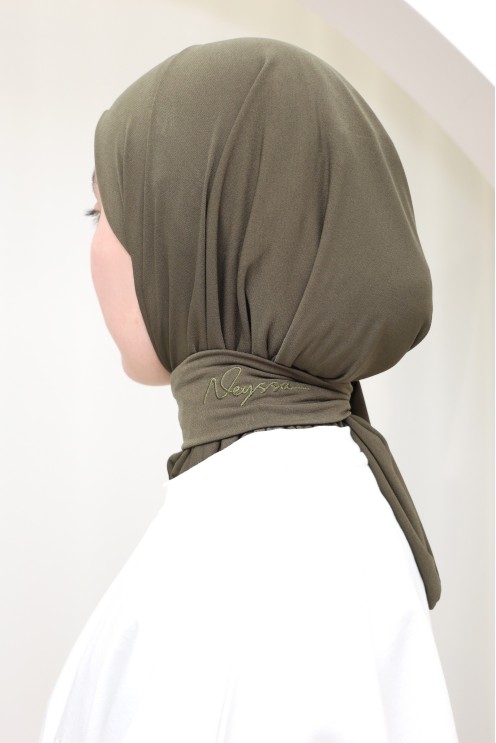 Slip-on hijab balaclava by Neyssa, premium jersey fabric