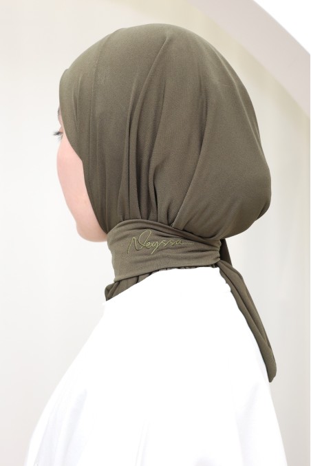 Slip-on hijab balaclava by Neyssa, premium jersey fabric