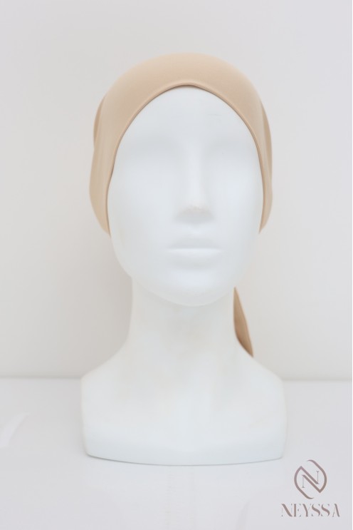 Bonnet hijab modal à nouer, bonnet à nouer hijab, bonnet hijab doux