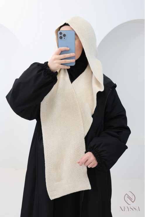 Essential Hood Scarf, schön warm, unverzichtbar für diesen Winter.