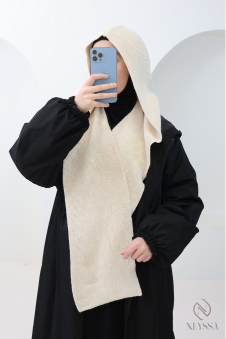 Essential Hood Scarf, schön warm, unverzichtbar für diesen Winter.