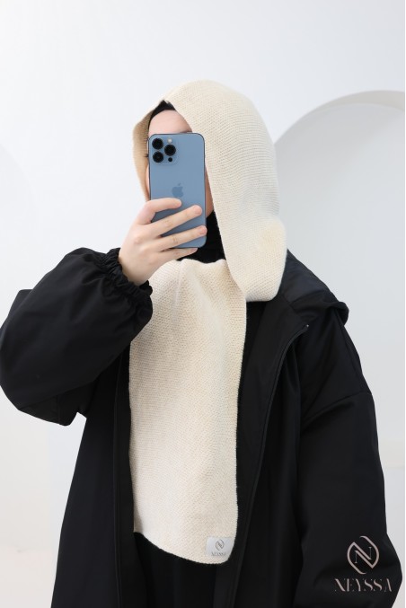 Écharpe cagoule parfaite pour hijabi, bien chaude, indispensable pour l'hiver