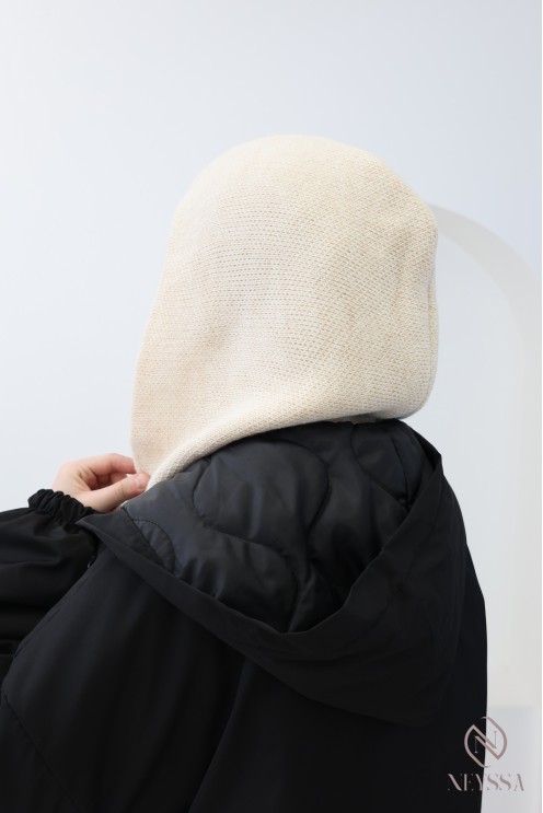 Écharpe cagoule parfaite pour hijabi, bien chaude, indispensable pour l'hiver
