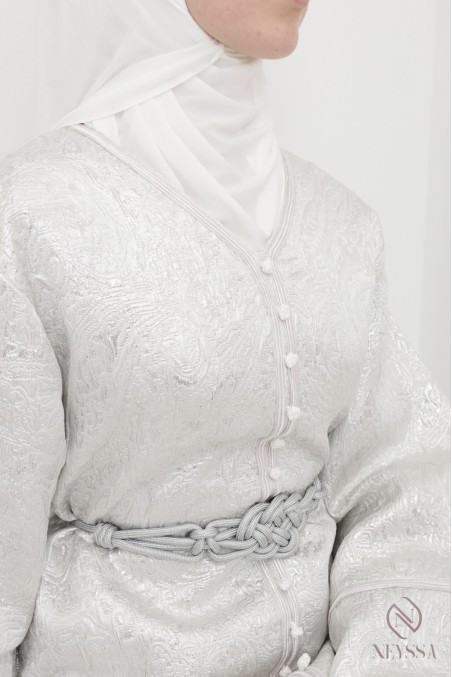 3-piece brocade tunic and sfifa set with palazzo trousers