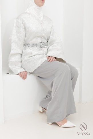 3-piece brocade tunic and sfifa set with palazzo trousers 2