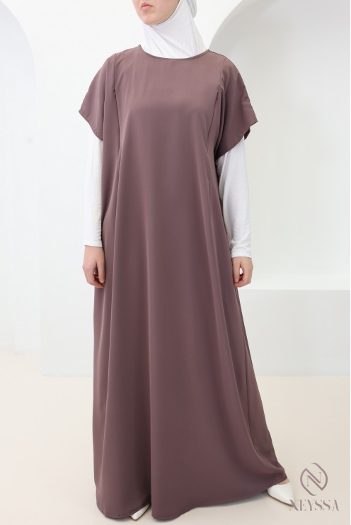 Unterkleid mit Reißverschluss zum Stillen, kurzärmelig, von Nidah
