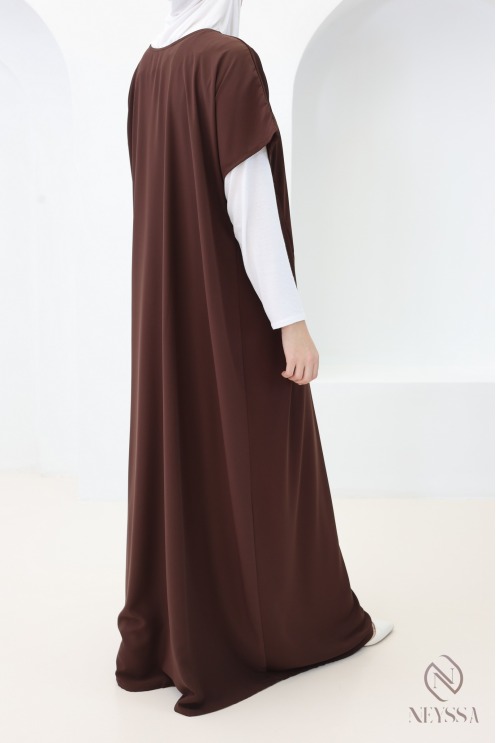 Unterkleid mit Reißverschluss zum Stillen, kurzärmelig, von Nidah