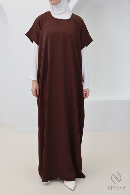 Unterabaya Unterkleid Nidah, fließender Stoff Vervollständigung Kimono