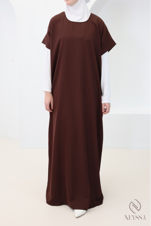 Unterabaya Unterkleid Nidah, fließender Stoff Vervollständigung Kimono