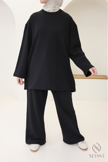 Oversize-Set für Frauen von Neyssa Confection, 100 % Baumwolle