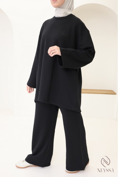 Oversize-Set für Frauen von Neyssa Confection, 100 % Baumwolle