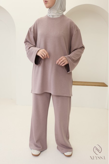 Sportbekleidungsset für Damen aus 100 % Baumwolle, Neyssa Confection