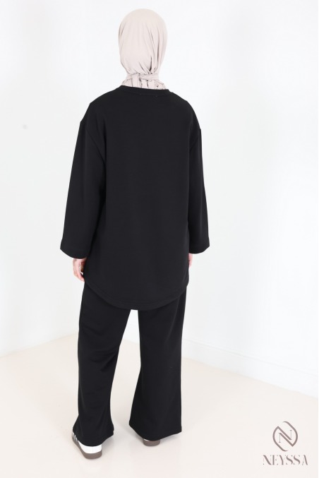 Oversize-Set für Frauen von Neyssa Confection, 100 % Baumwolle