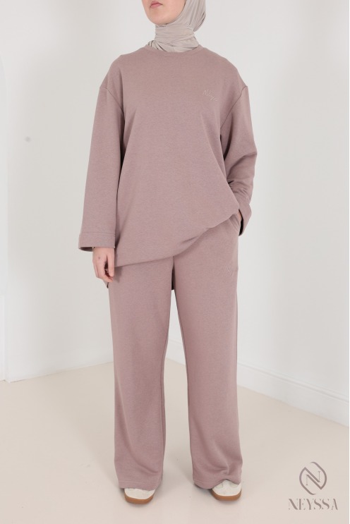 Sportbekleidungsset für Damen aus 100 % Baumwolle, Neyssa Confection